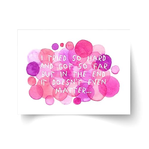 Miniatura 3 de Linkin Park In the End Lyrics - Unframed Print