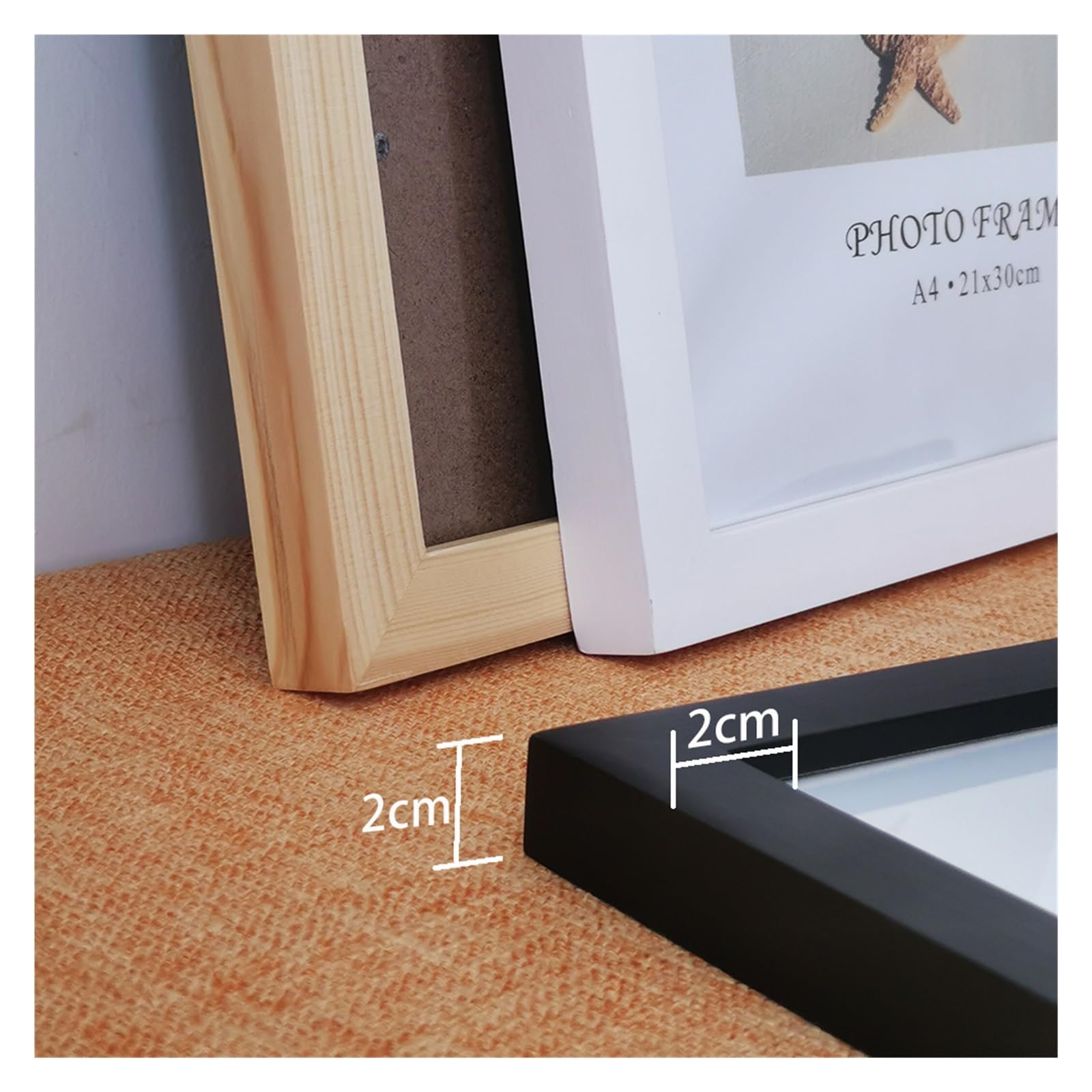 Incense burner Drewniana ramka na zdjęcia ścienne plakat ze zdjęciem dekoracja wiele rozmiarów(Picture Frame,A4 21X29.7cm)