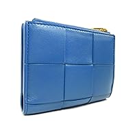 ボッテガヴェネタ マキシチャート ラウンドファスナー ブルー BOTTEGA VENETA（財布 ・ ブルー・ネイビー/青色系）のフリマ