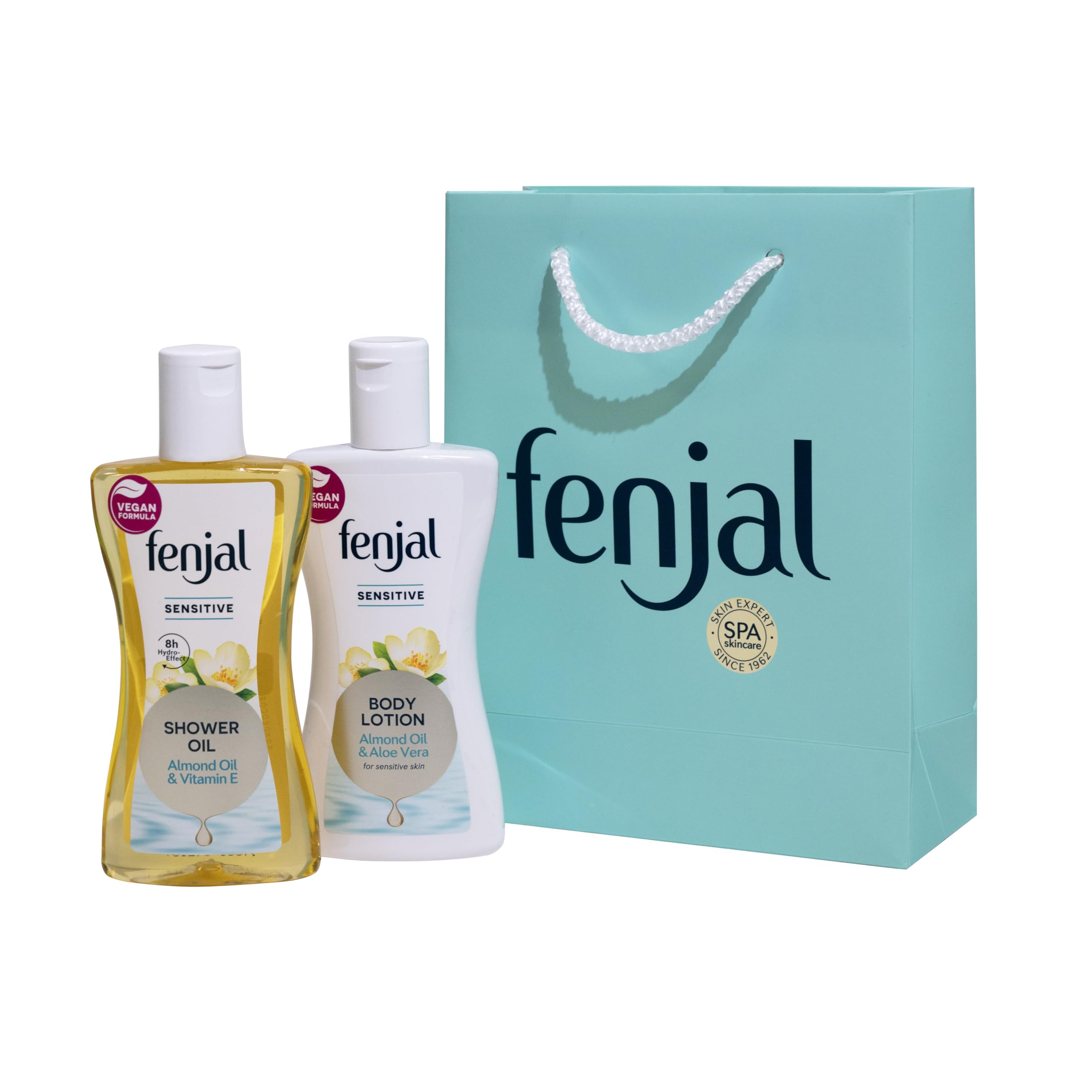 Fenjal Sensitive Cleanse & Hydrate Gift Set, Transparent/ White