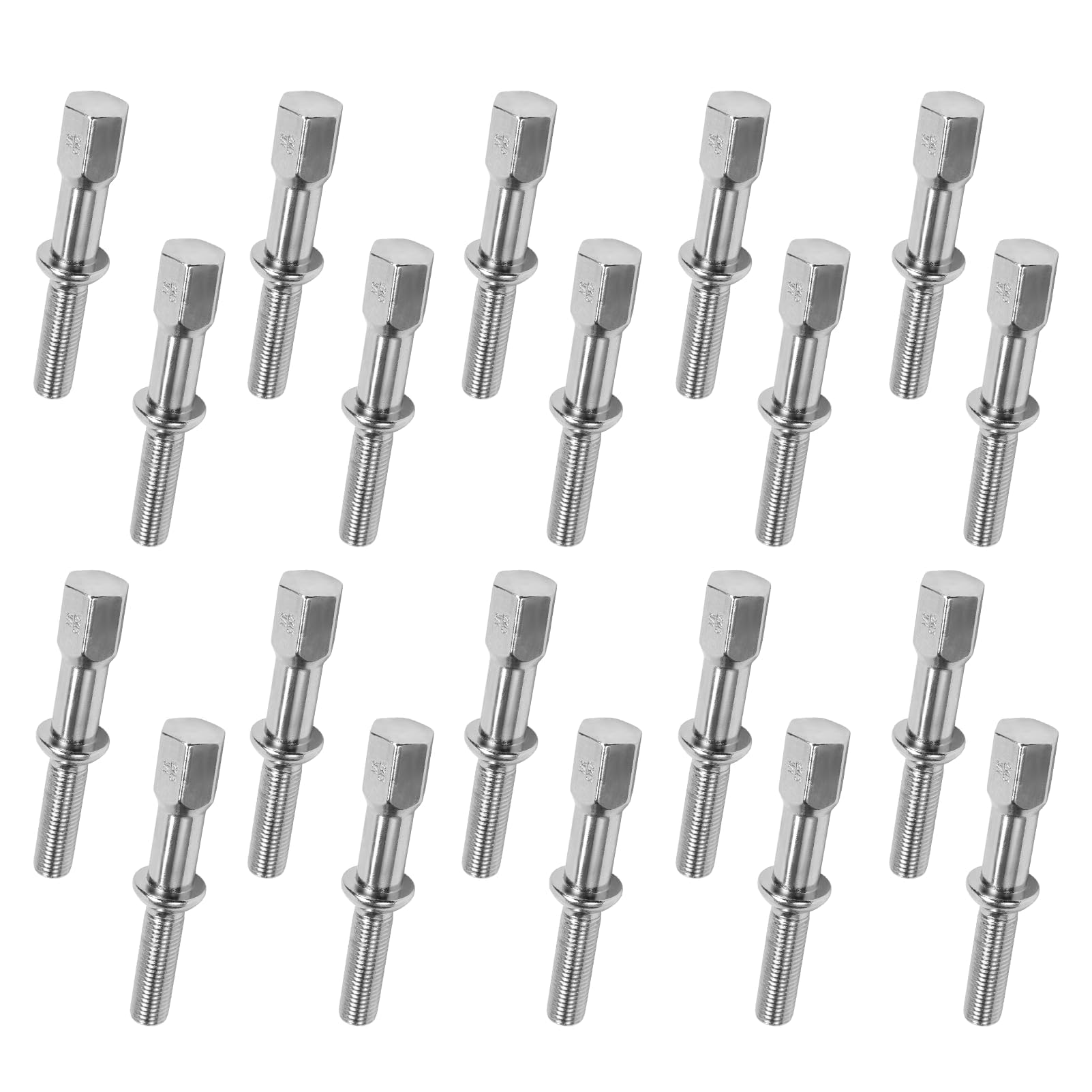 20 viti per ruota 1264000070 1244000770 adatte per Mercedes-Benz C Classe E W210 S210 W124 S124 A124 C124, viti per ruote in alluminio M12 x 1,5 A1264000070 A124000000 A12400 0770