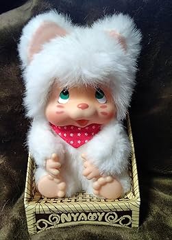 Amazon.co.jp: 昭和レトロ ぬいぐるみニャーミーモンチッチ 猫