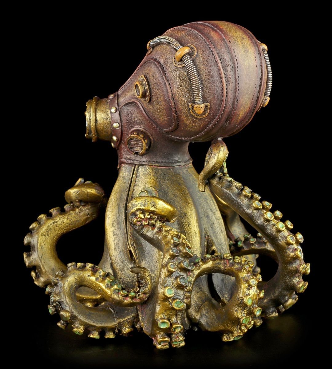 Figuren Shop GmbH Steampunk Pulpo Figura Pulpo Decoración fantasía