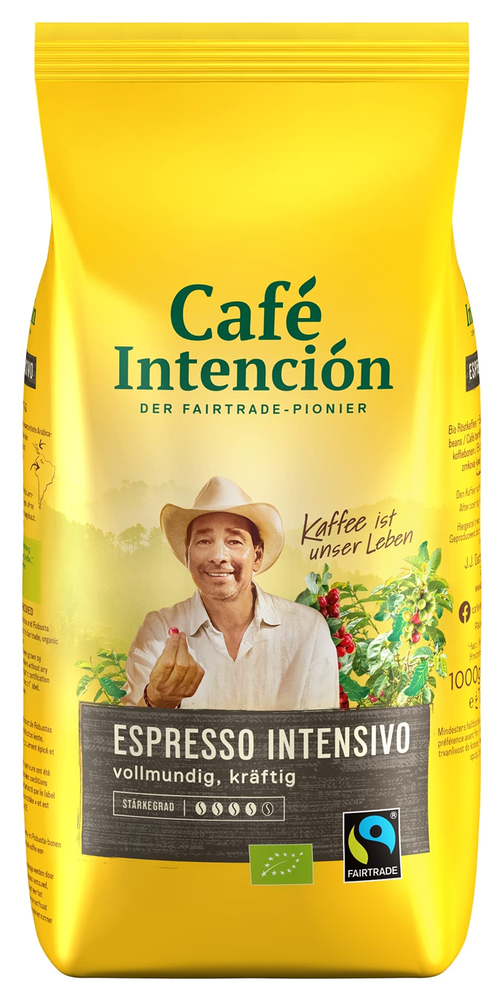 Café Intención Intensivo - caffè in grani - 1 chilo