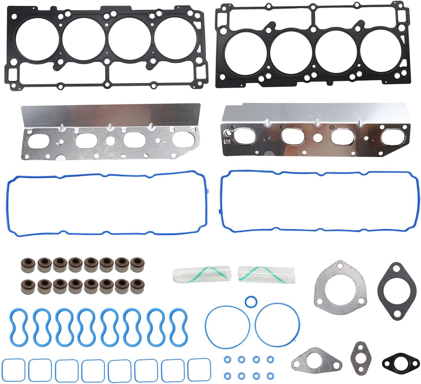 Engine Cylinder Head Gasket Kit Compatible with Years 2009-2015 Dodge Ram 5.7L HEMI V8 OHV MLS Head Gasket Set VIN T 2 Engine Replace Part Number HS 26423PT HS26423PT