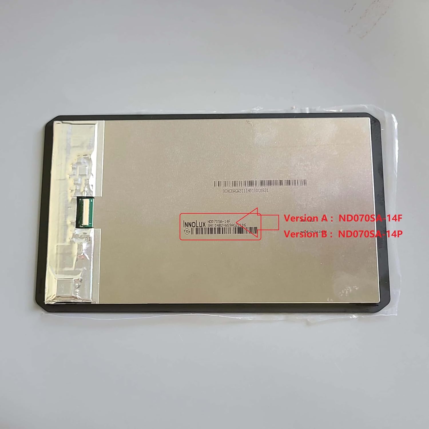 YOOOKOOO 7inch LCD with Touch Screen for Garmin Overlander Car Navigation Tablet PC GPS LCD (ND070SA-14F)