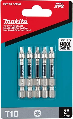 Miniatura 3 de Makita E-00963 Impact XPS T10 Torx 2" Power Bit, 5pk