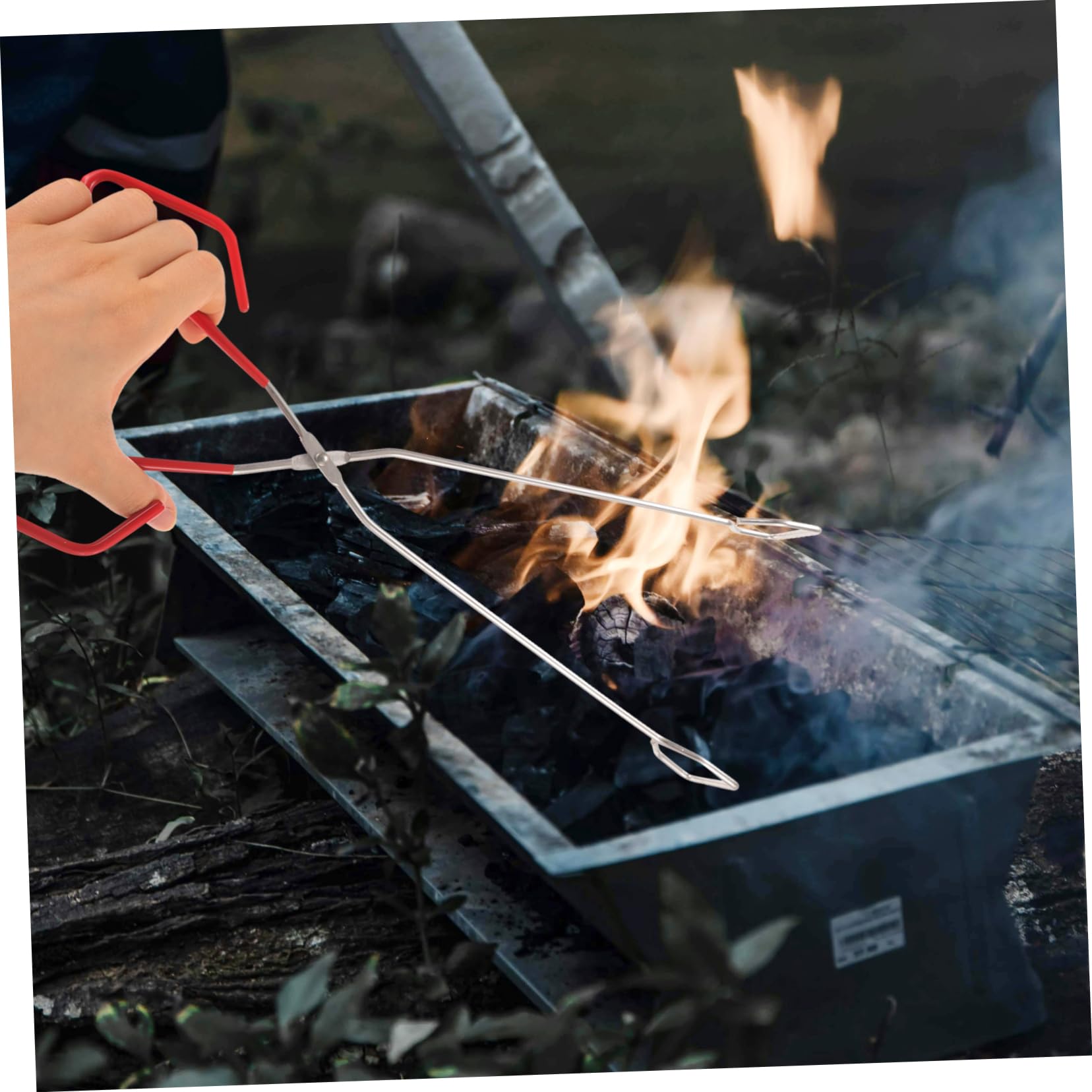 Hemobllo 5piezas Pinzas Inoxidable Para Barbacoa y Camping Herramienta Multifuncional Para Agarrar Para Eventos Al Aire