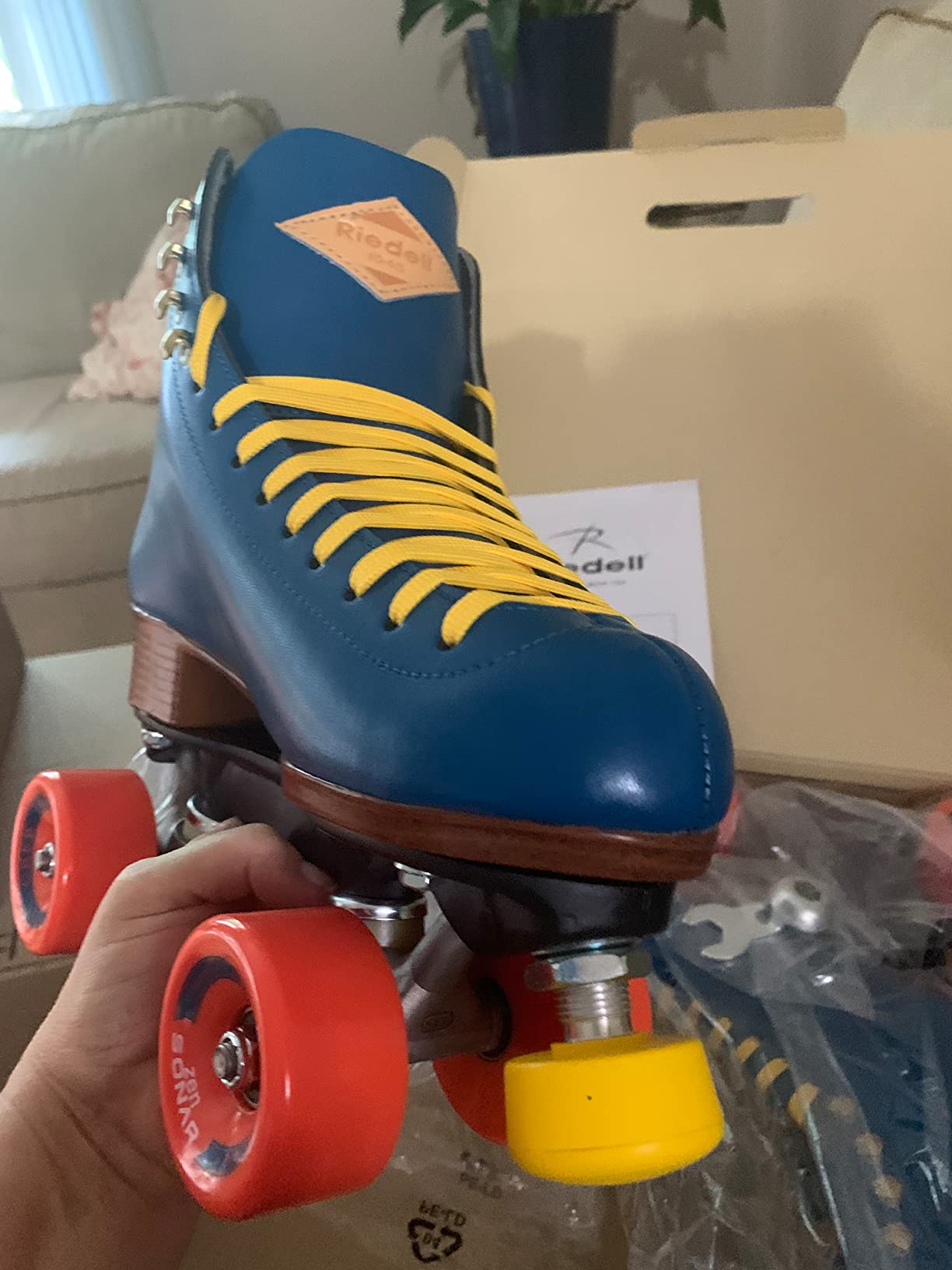 42/mo Finance Riedell Skates Crew Outdoor Quad Roller Skate