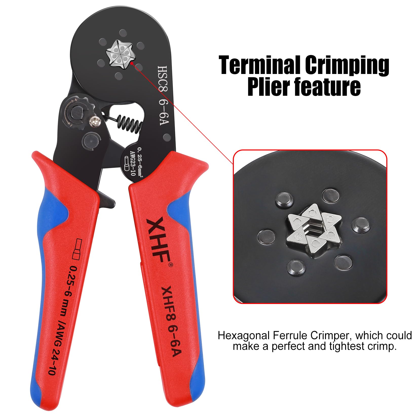 XHF Crimping Tool Kit - 1700 Ferrule Terminals -2