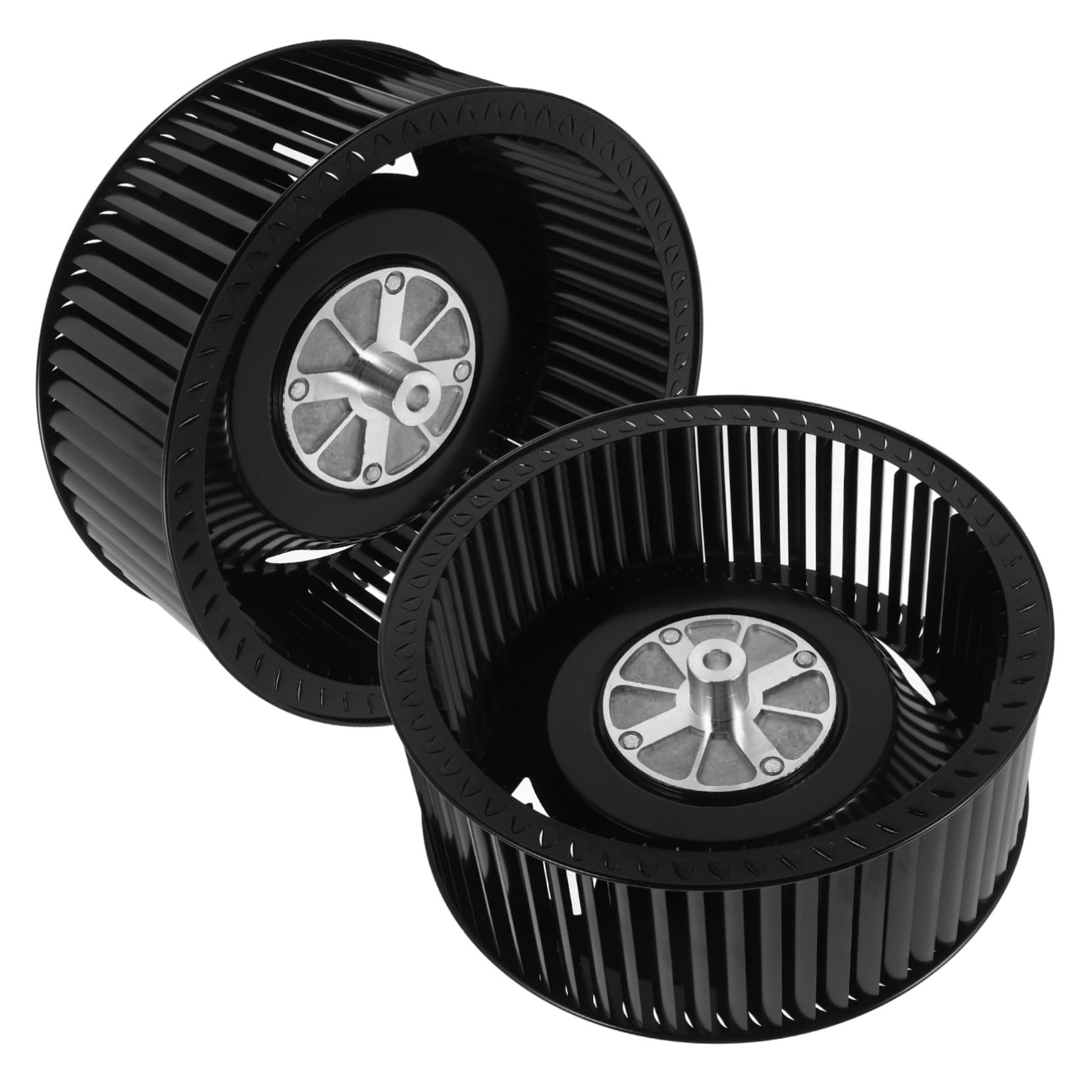 2piezas Reemplazo De Campana Extractora De Rueda De Soplador y Filtro De Campana Extractora Para Cocina Accesorio De Reparación De Motor De Ventilador