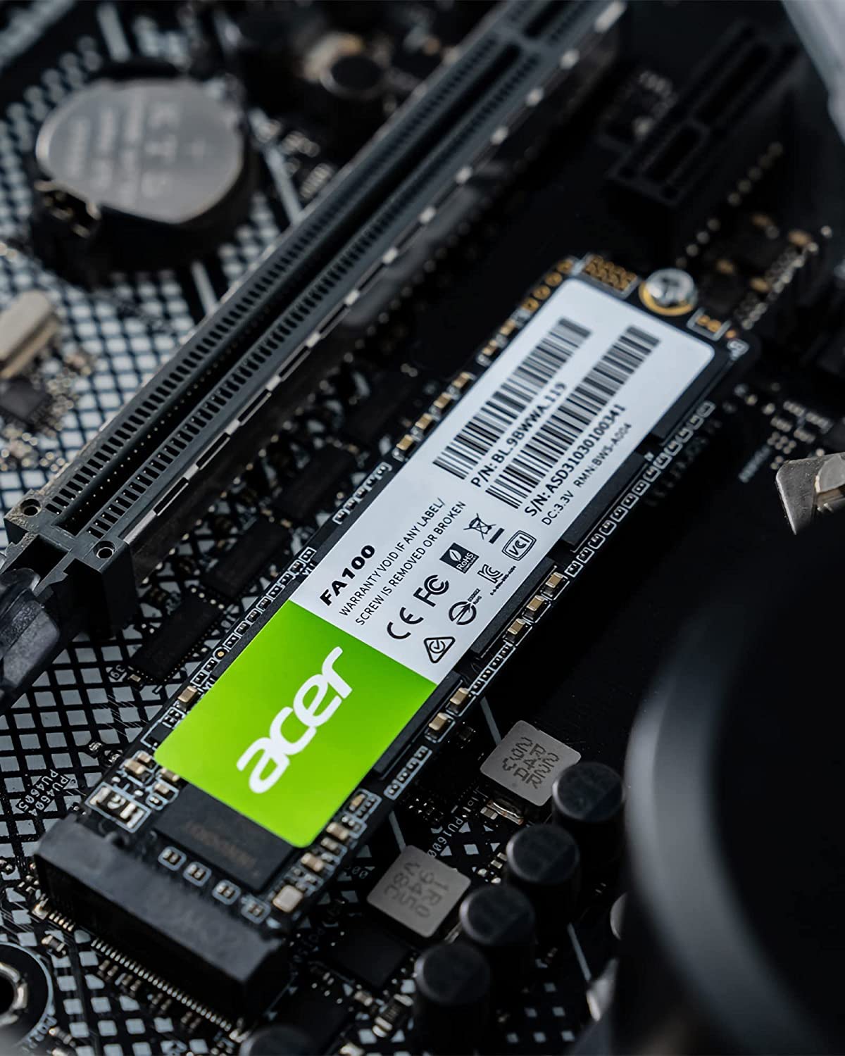 Amazon | エイサー Acer FA100-2TB PCIe Gen3x4 NVMe1.4 M.2 2280 最大