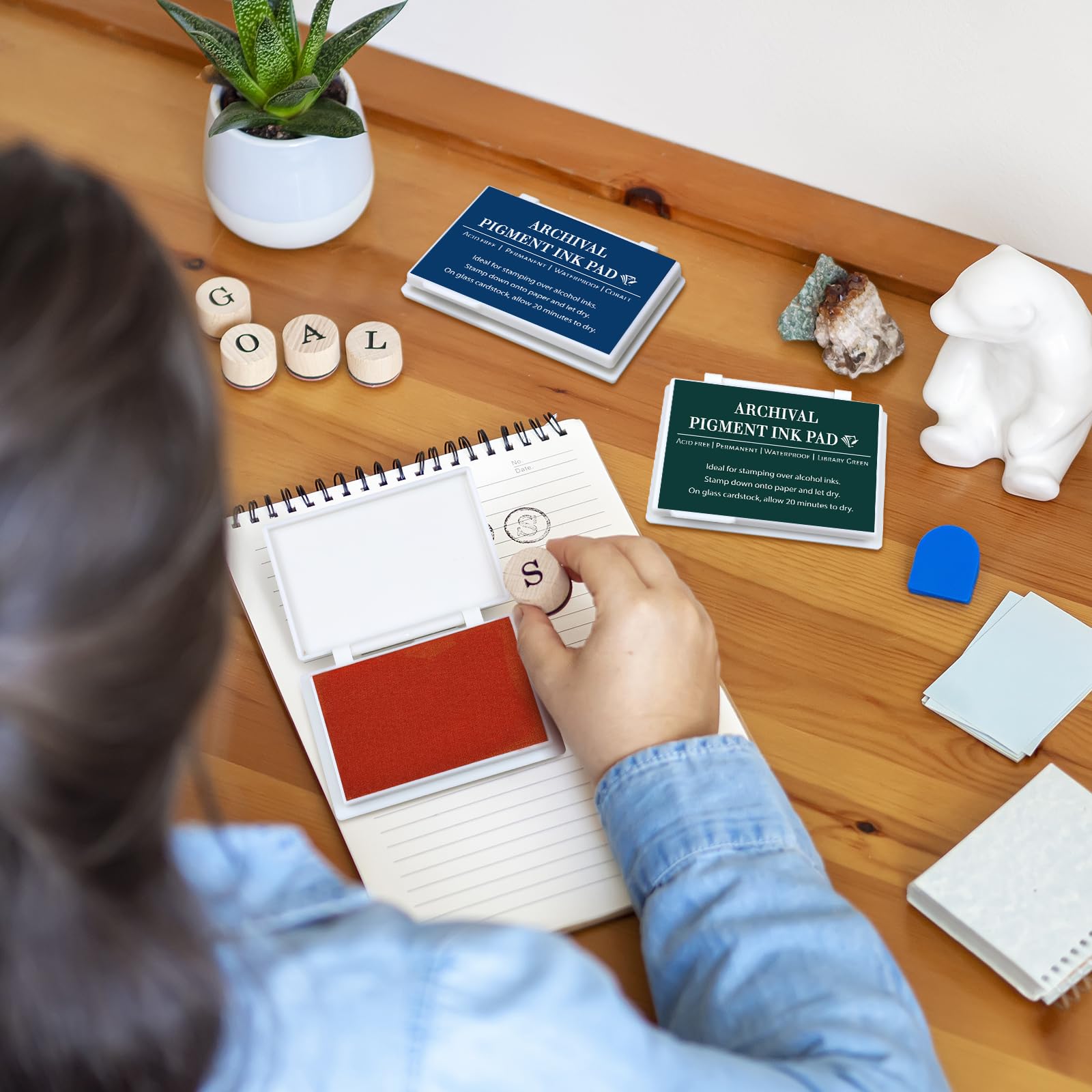 MotiMind Archival Ink Pads - 4 Vibrant Colors -5