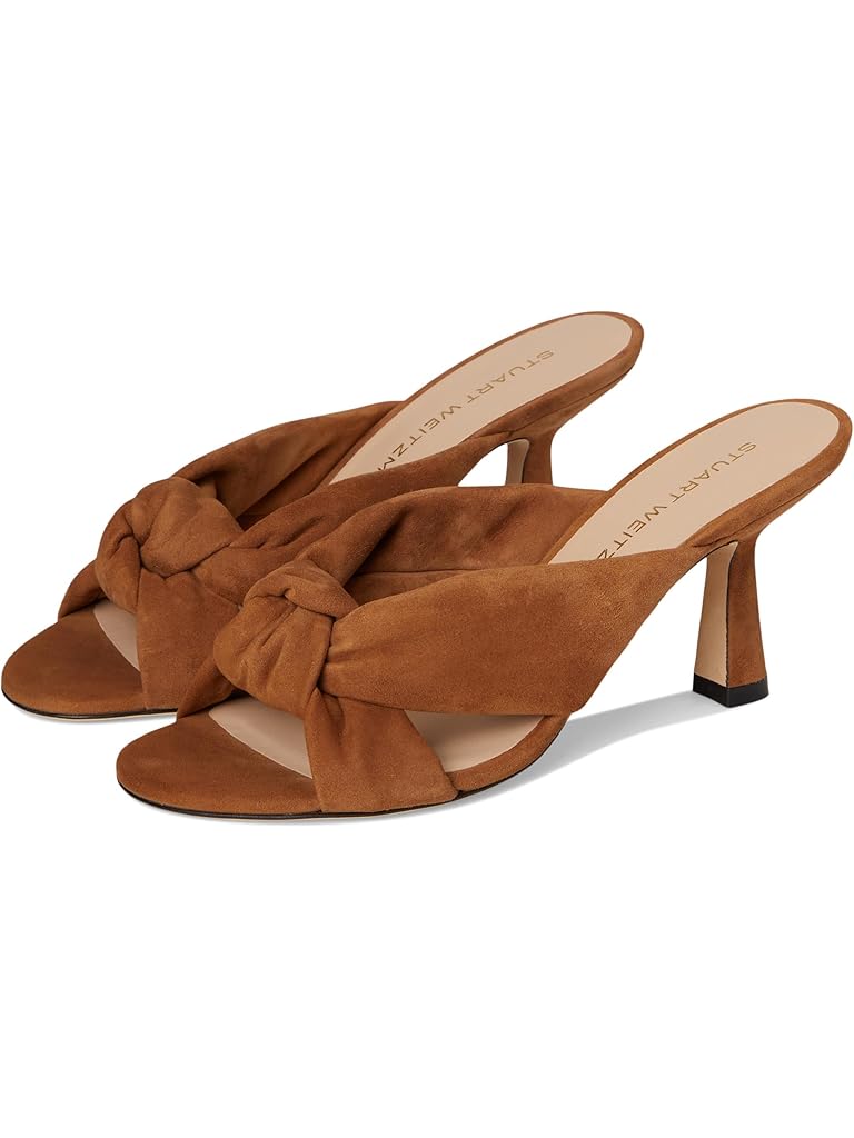 Gold Stuart Weitzman Soplaya Slide 75