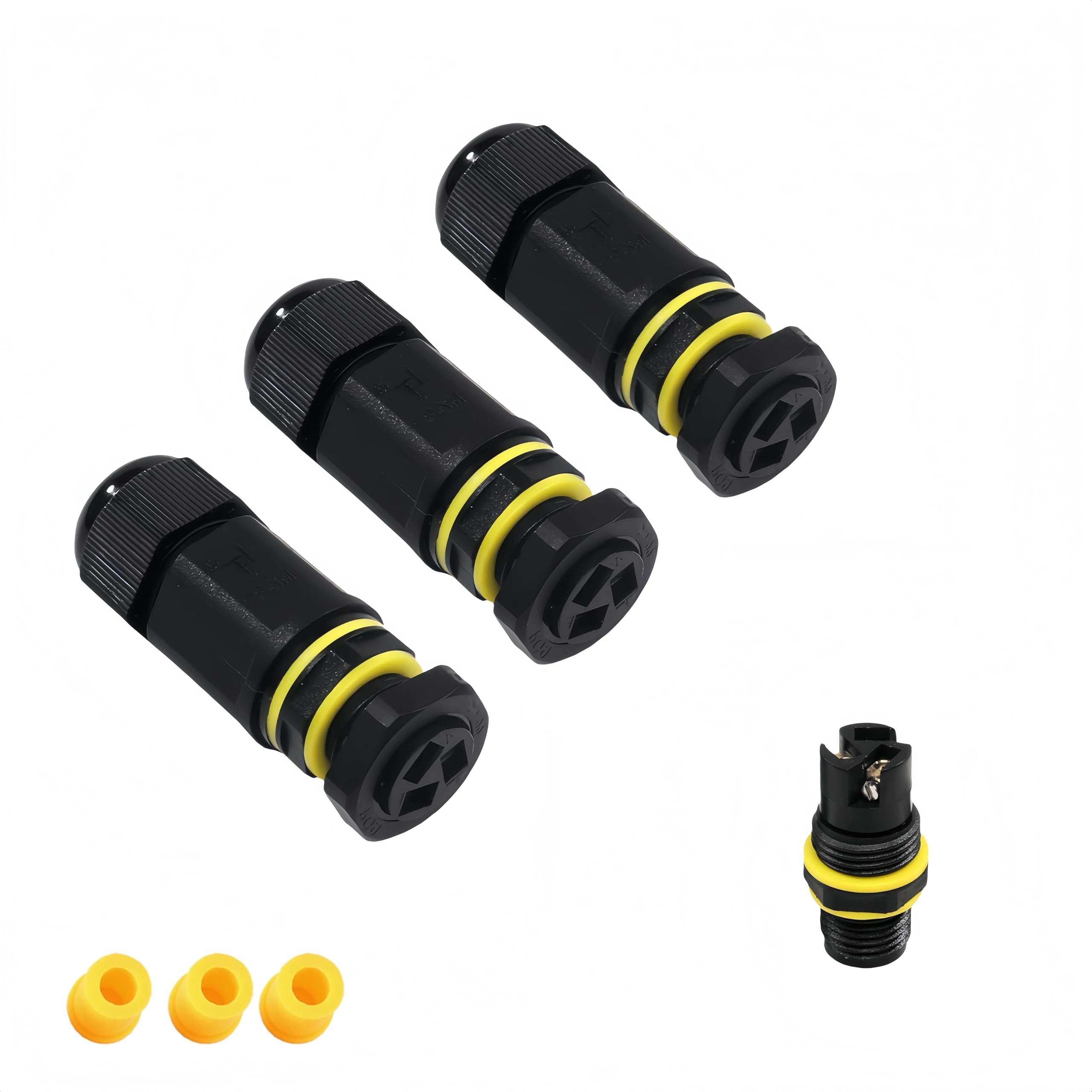 Waterproof Electrical Cable Connectors - Tynoscco -8 Waterproof Electrical Cable Connectors - Tynoscco -8