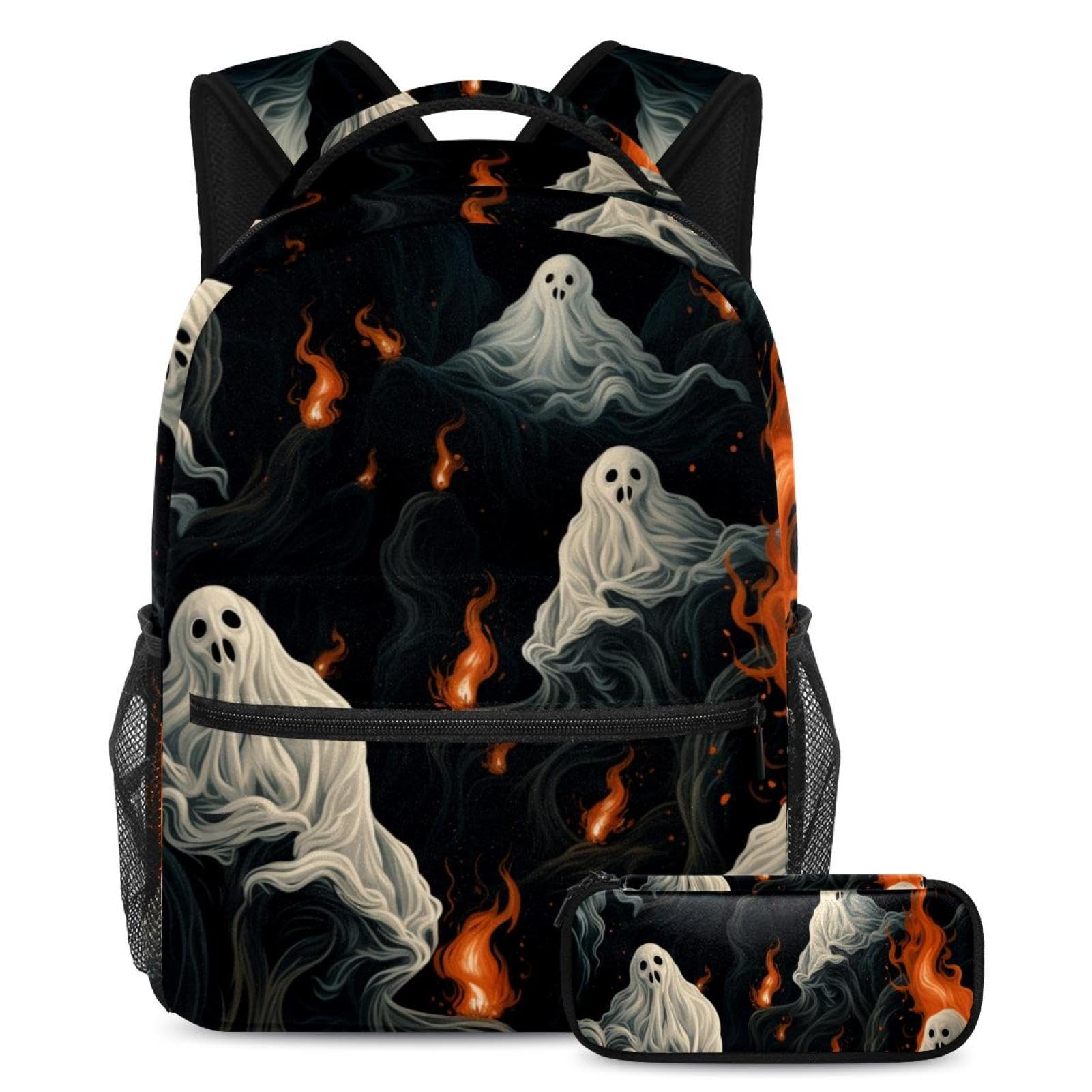 Cartable Halloween Ghost ensemble cadeau sac à dos et accessoires