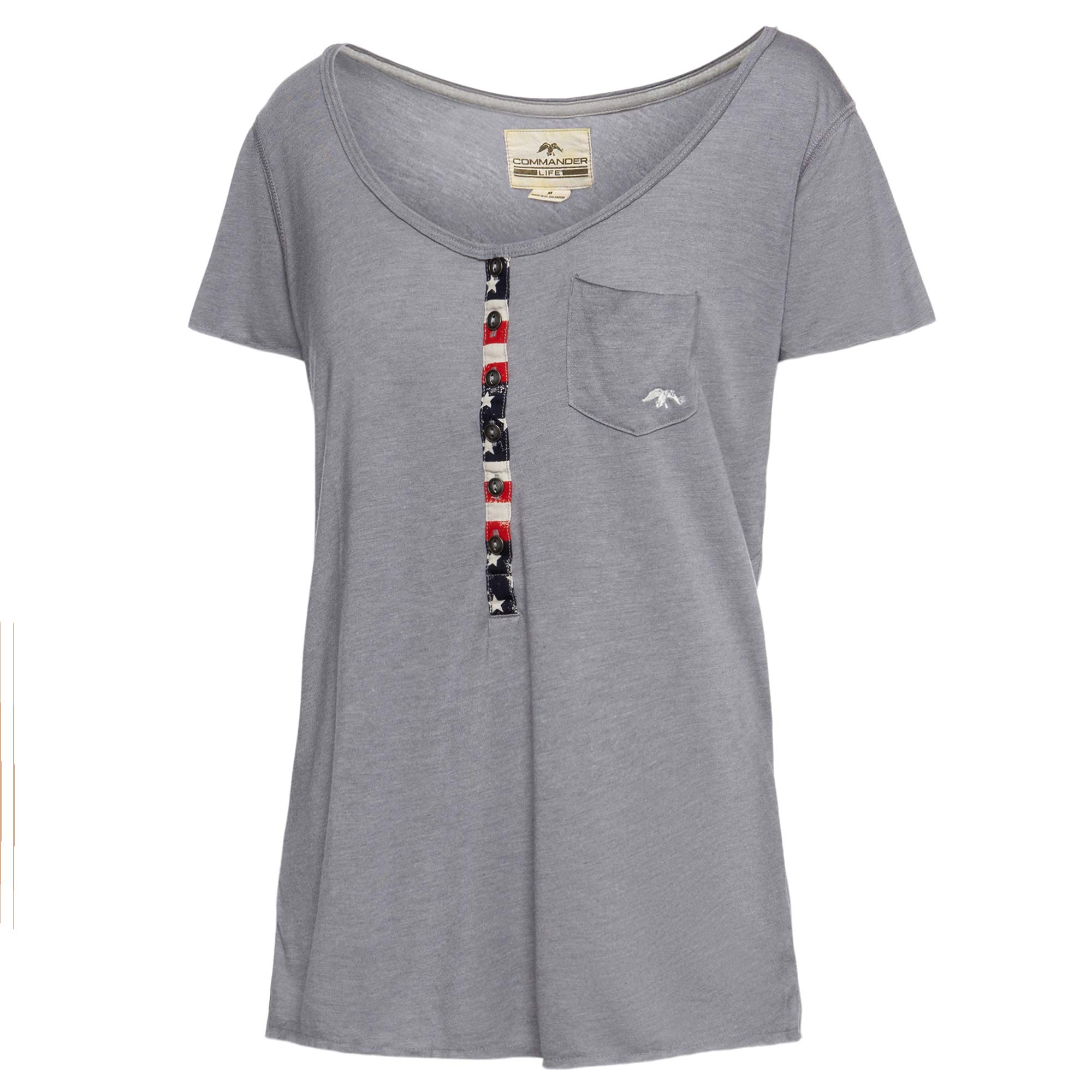 Duck and Buck Commandermens Caldwell Short Sleeve Henley Short Sleeve