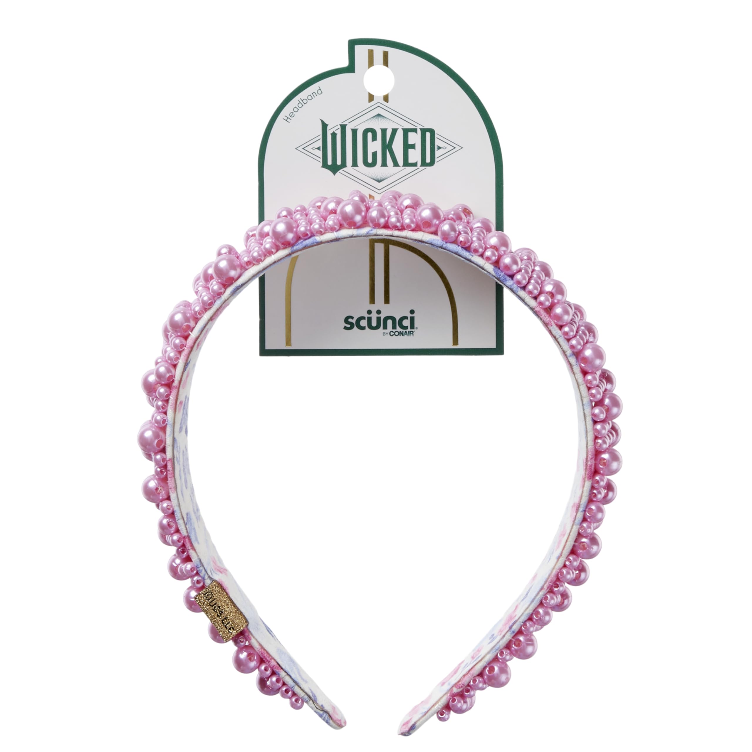 Wicked 2 Pearl Glinda Pink Headband - hair accessories for women and girls - gifts for her - Scunci by Conair