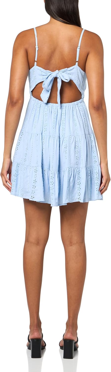 Angie Women's Spaghetti Strap Tiered Dress