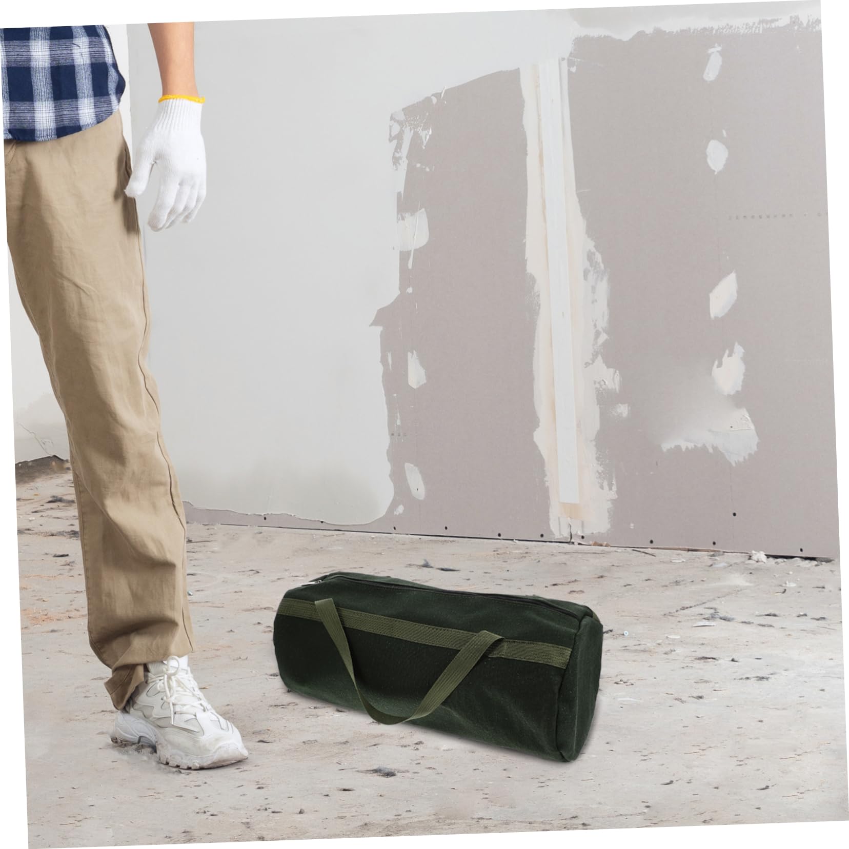 DOITOOL Bolsa de Herramientas Gran Capacidad de Lona Diseño Multifuncional Ligera y Fácil de Transportar para Reparación de Electrodomésticos en Casa