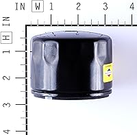 Vista 5 de Filtro de aceite de Briggs & Stratton, modelo 492932S, 1, Negro