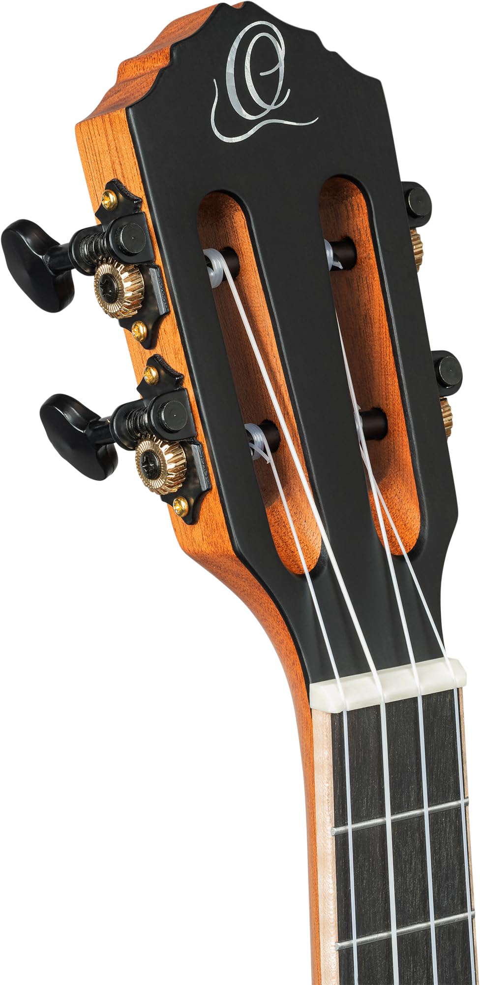Ortega Guitars Tenor Ukulele Elektro-Akustisch – Massiver Korpus – Tourplayer Series – Inklusive Gig Bag – Geflammter Ahorn/Okoume, Blau (RTPX-U-FMA)