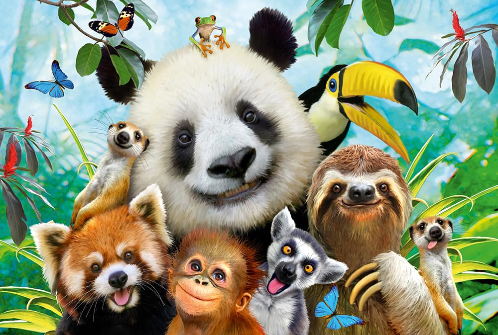 Schmidt Spiele 56359 Children's Puzzle 200 Pieces Simple Animal