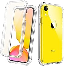 AICase Coque iphone XR 360,de qualité Militaire,Coque de Protection Intégrale Antichoc avec Protecteur d'écran Intégré pour iphone XR