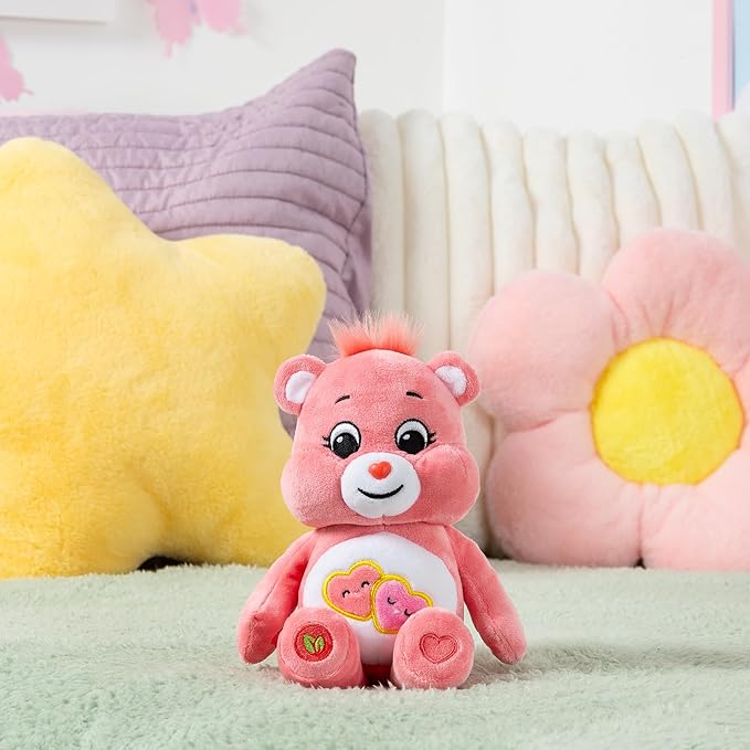Care Bears Peluche Love-A-Lot Bear 9 Pulgadas Coleccionable miniatura 7