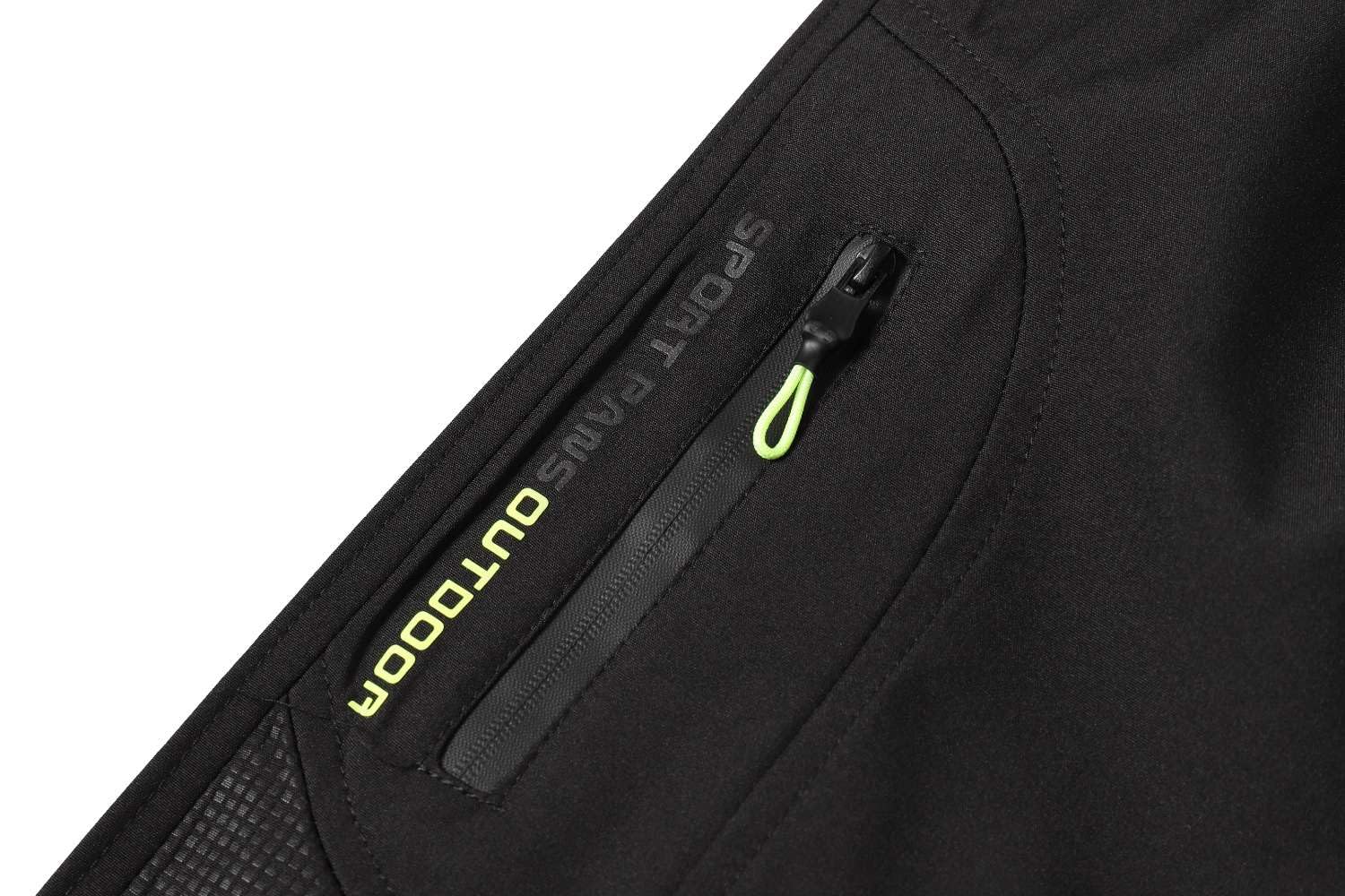 Echinodon Boys Hiking Pants Quick Dry Joggers Kids Lightweight High Waist Sweatpants Black