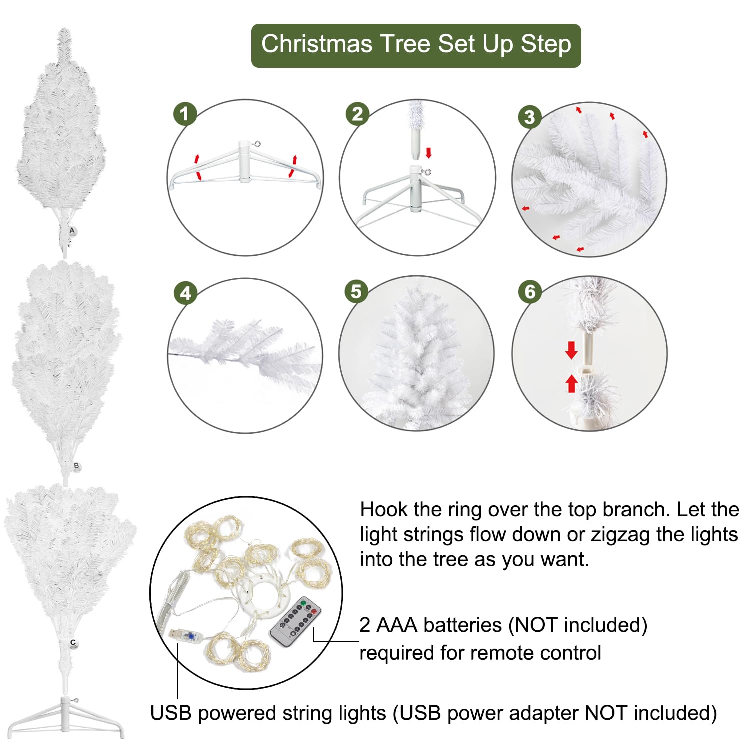 ✳︎new arrival✳︎christmastreeクリスマスツリー⑤white 81dmkhv1zXL._UF894,1000_QL80_.jpg