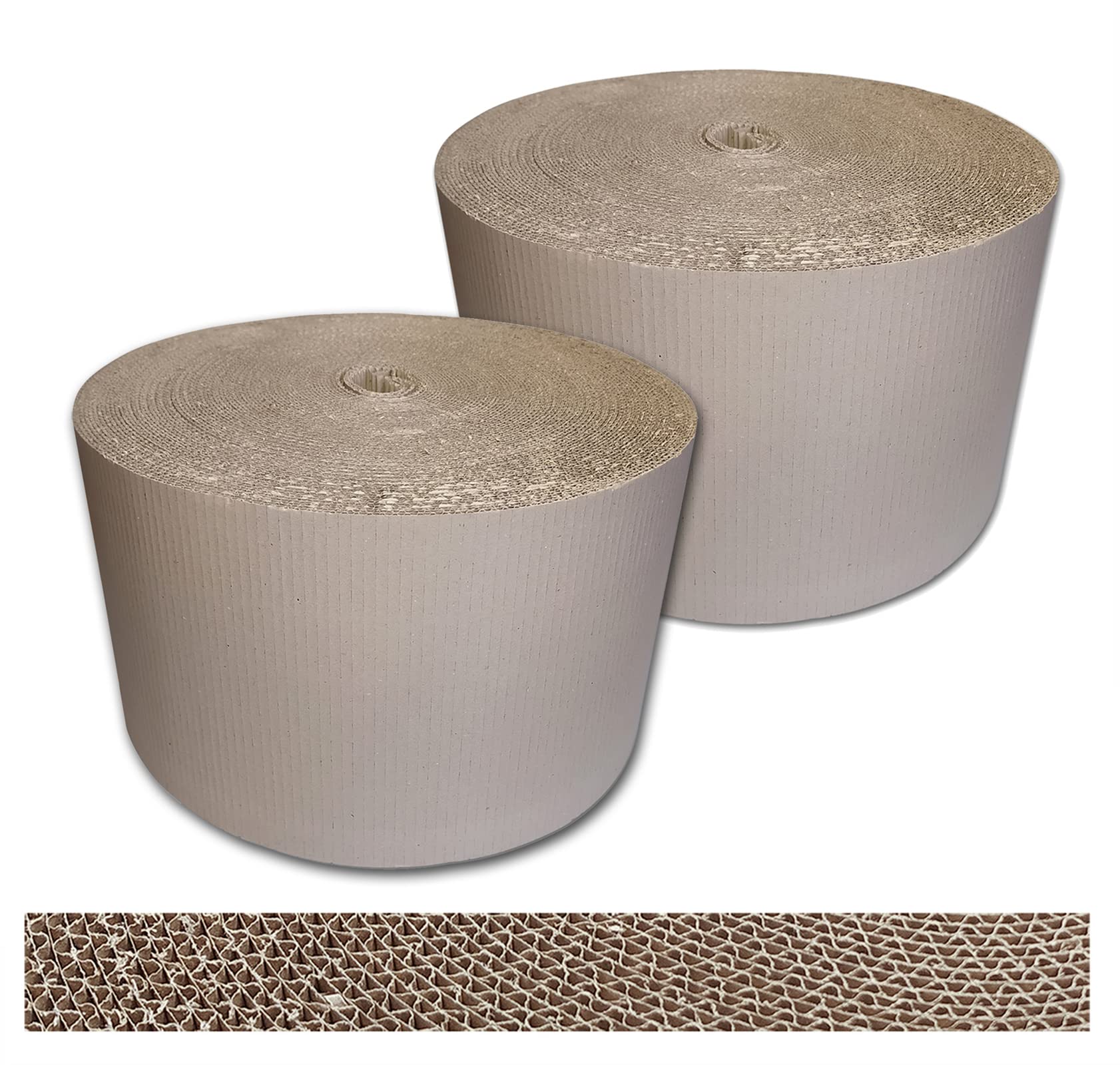 verpacking Cartone ondulato in rotoli 30 cm x 70 m (onda C) | materiale per imballaggio | 2 rotoli