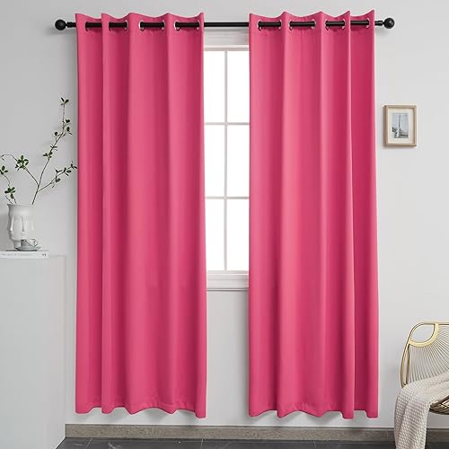 Miniatura 1 de YGO Cortinas extra anchas para ventanas de sala de estar, cortinas de oscurecimiento con ojales en la parte superior, para dormitorio, 2 paneles,