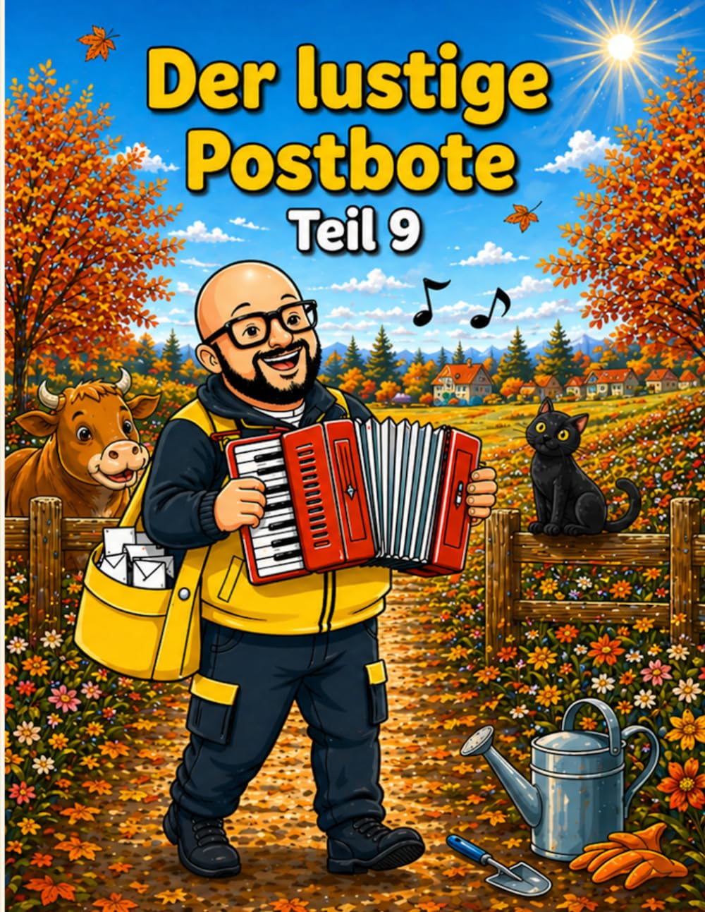 Der lustige Postbote – Teil 9: Ein liebevolles Ausmalbuch für Kinder ab 3 Jahren – mit 30 fröhlichen Motiven rund um Briefe, Pakete und spannende ... für Kinder ab 3 Jahre - Zum Thema Post)
