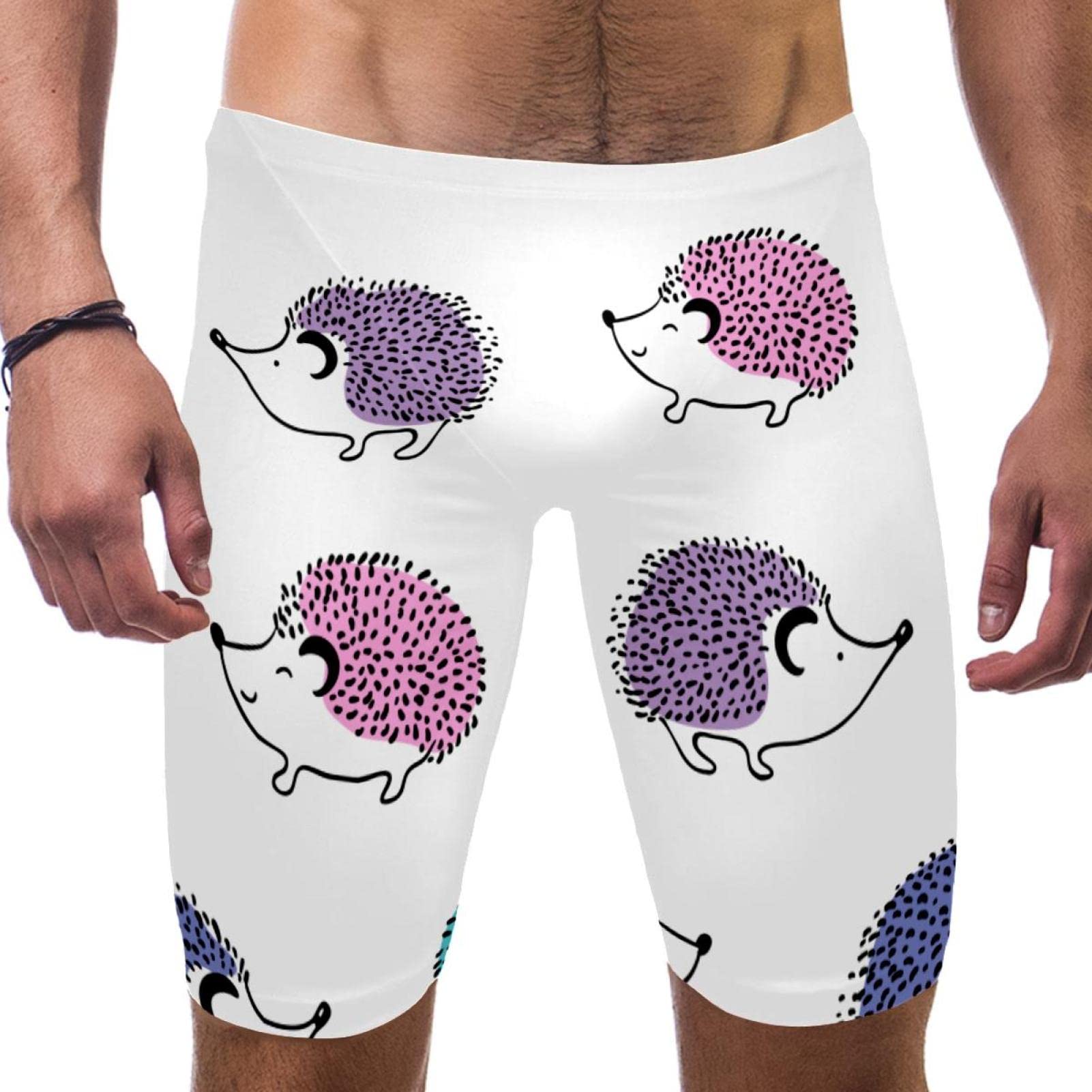 Traje de baño de erizo para hombres y niños HUI JIN SHOP para competición 7