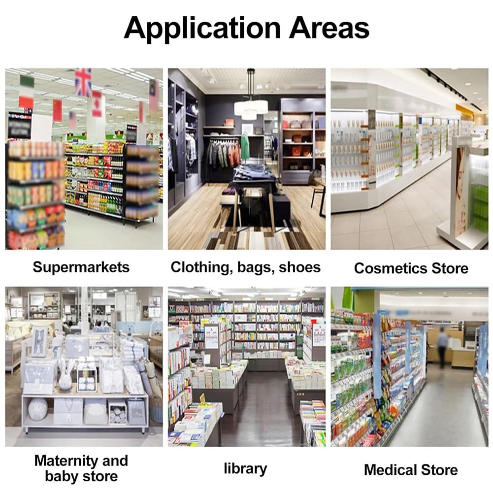 Attrezzatura antifurto per vendita al dettaglio entry-level, torre di sistema RF 8,2 MHz con allarmi acustici e visivi, dotata di telaio in lega di alluminio, adatta per supermercati