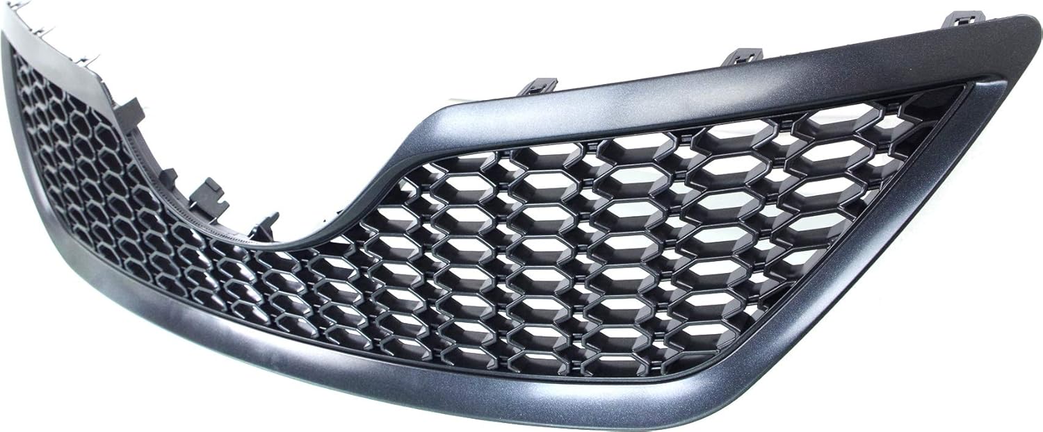 DAMAIJOY Grille Assembly Upper Side Chrome With Painted Black Insert Without Emblem Provision Plastic Toyota Camry 2007 2009 1pc To1200289 5310106080c0
