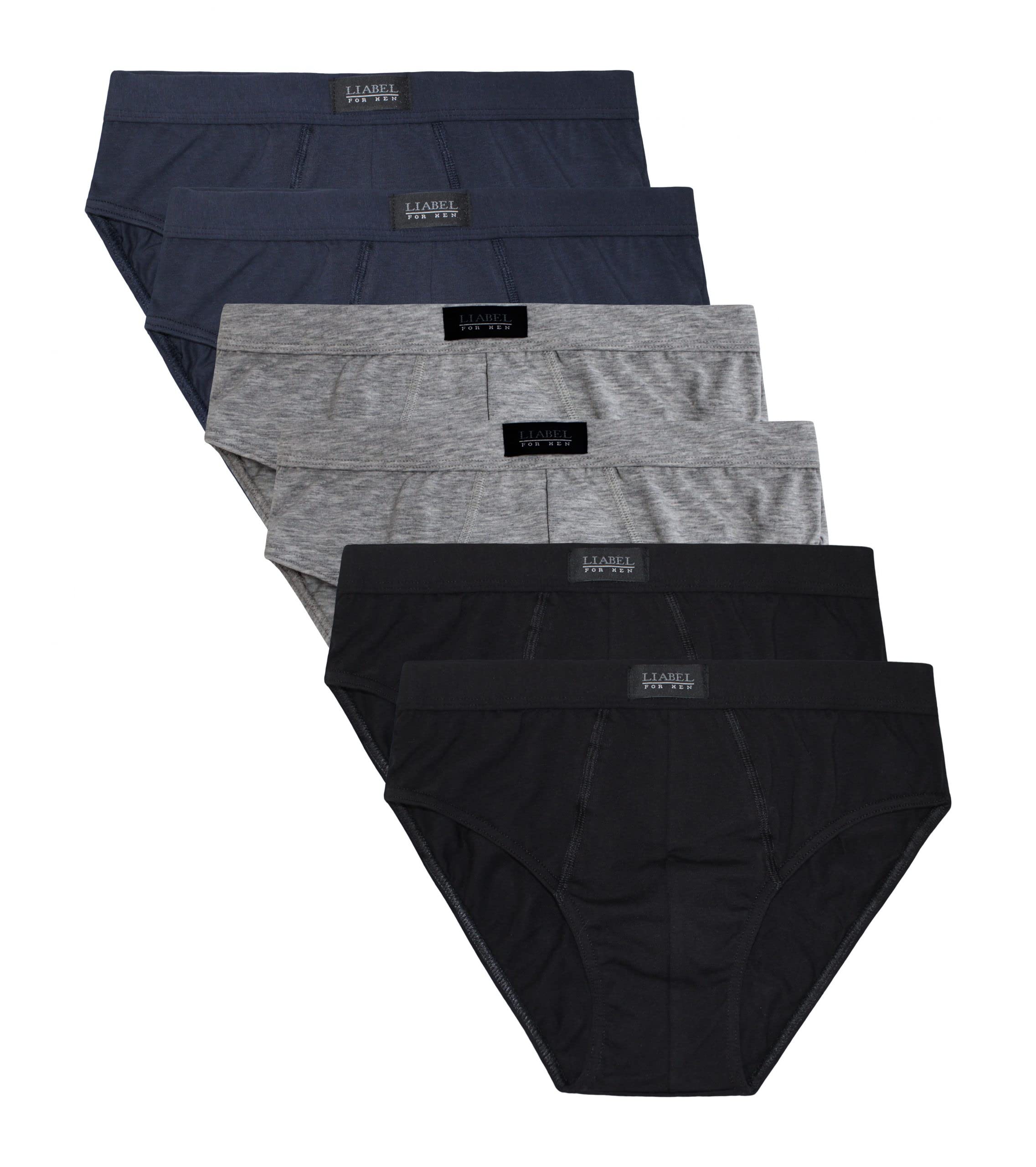 Liabel Slip Boxer da Uomo in Cotone bielastico, Pacco da 6 pz, Limited Edition