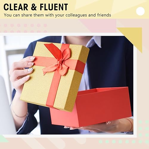 Miniatura 7 de Teling 100 bolígrafos retráctiles, cómodos, bonitos, elegantes, de escritura en punta media de 0.039 pulgadas para suministros de oficina (amarillo)