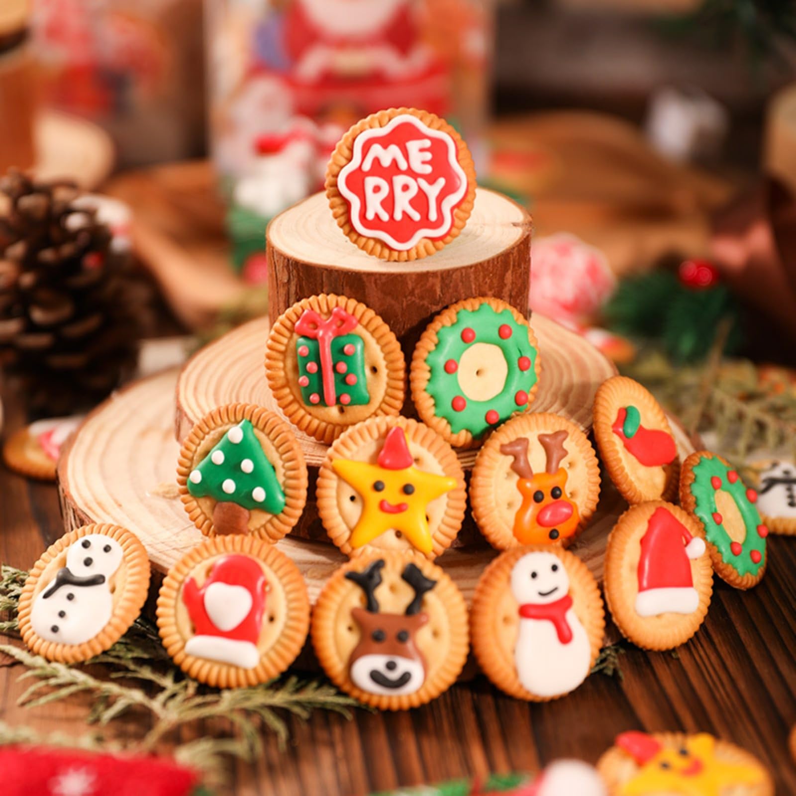 Amazon.co.jp: クリスマス 正月お菓子 詰め合わせ クリスマスツリー
