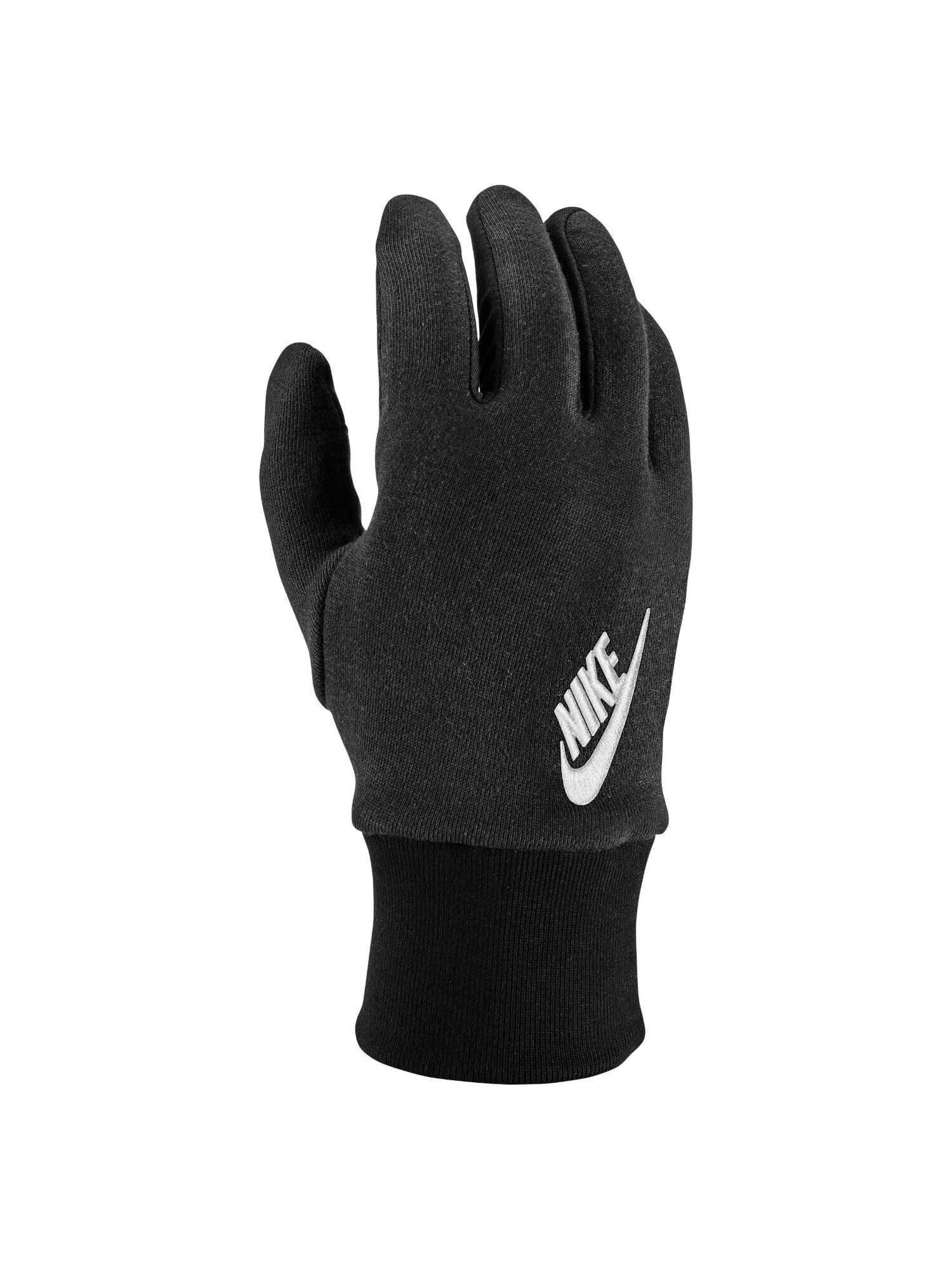 Nike Mens Club Fleece Training Gloves Black | Black | White Large