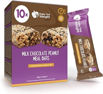 Chocolate Peanut High Protein Meal Replacement Diet Bar - Shake That Weight
