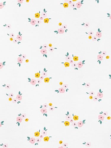 Miniatura 40 de Simple Joys by Carter's - Paquete de 6 mamelucos de manga corta para bebés niña