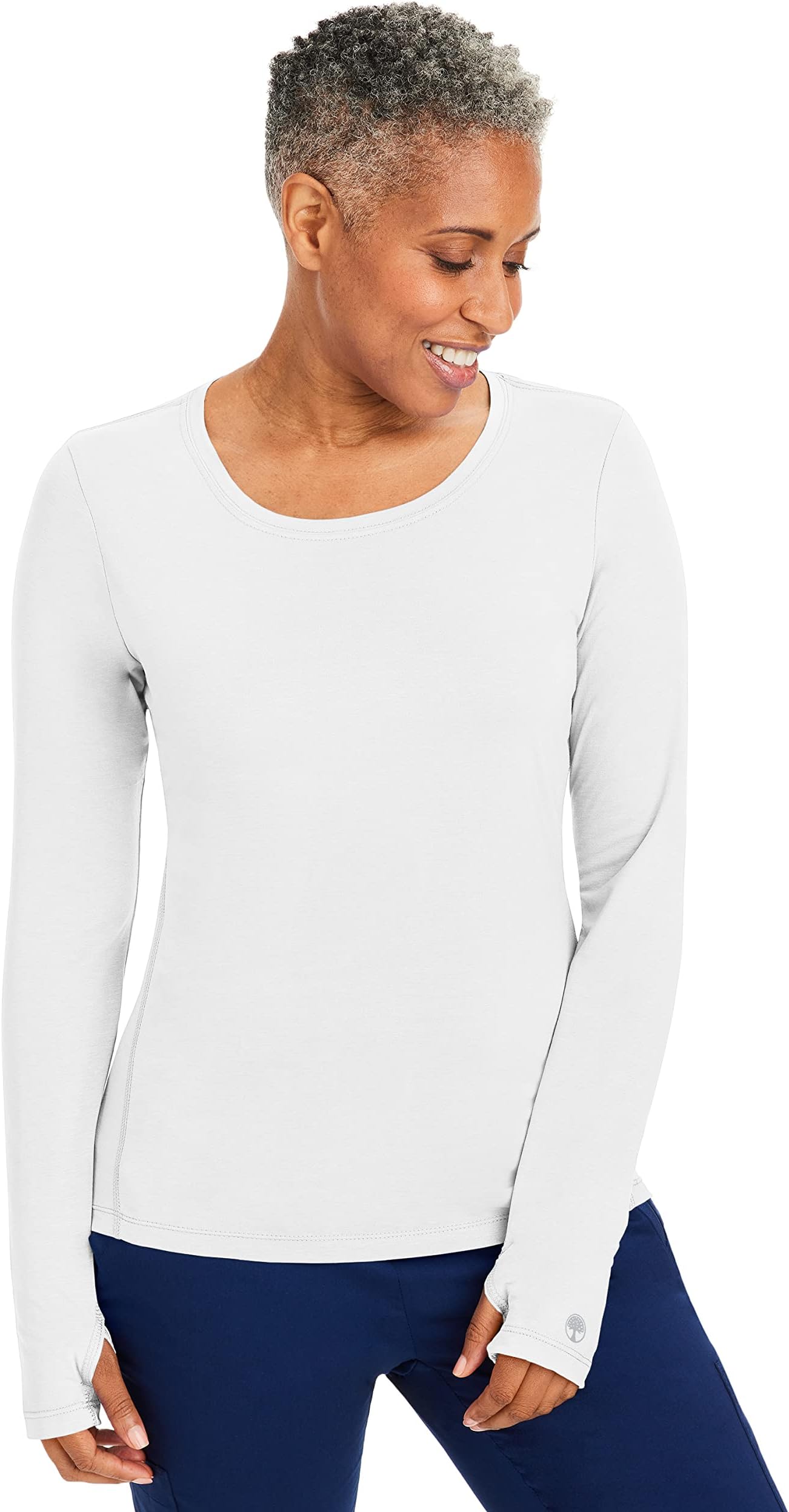 Mackenzie Women's Underscrub, Long Sleeve Tee with Thumbholes, Modern Fit Undershirt- 5051