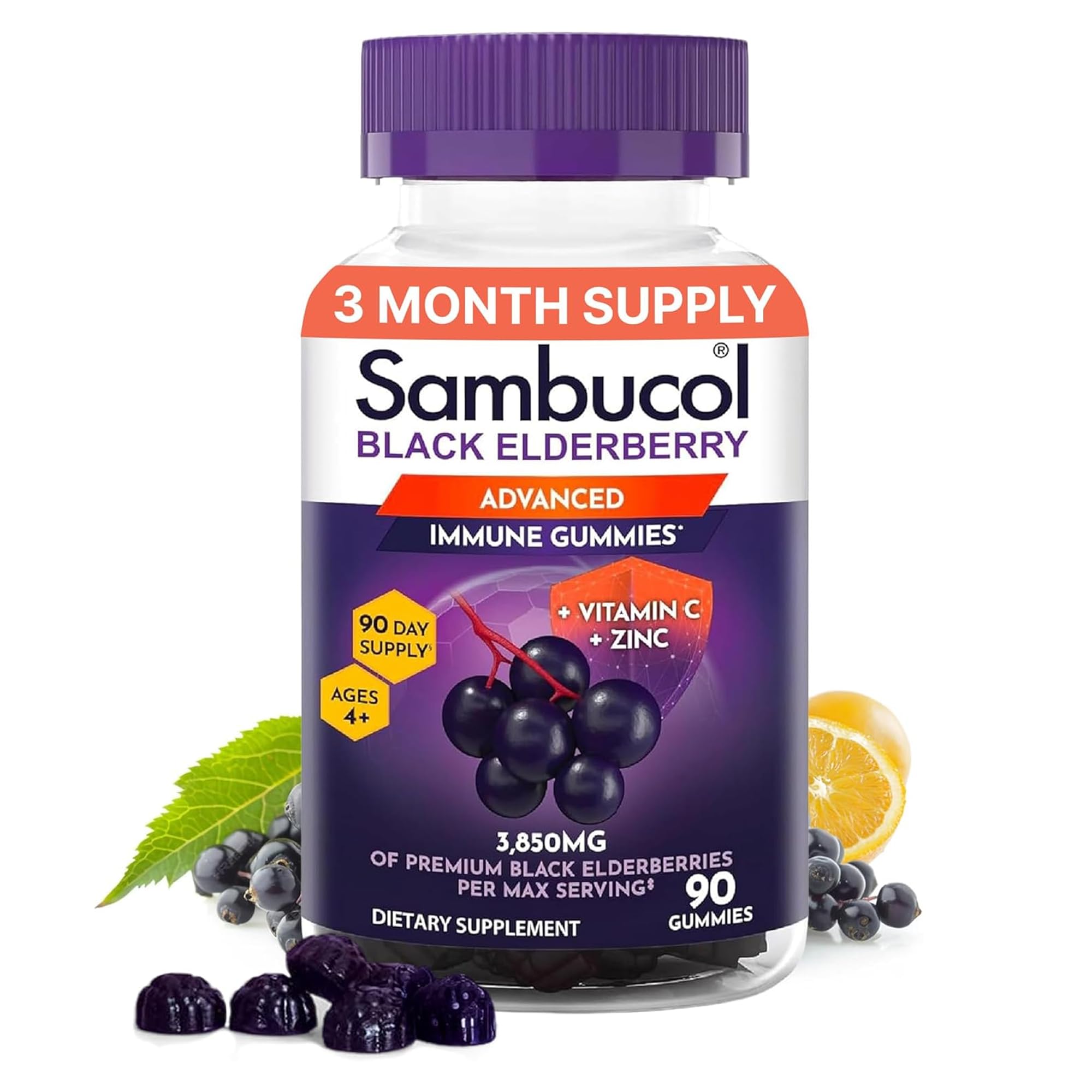 Sambucol Elderberry Gummies