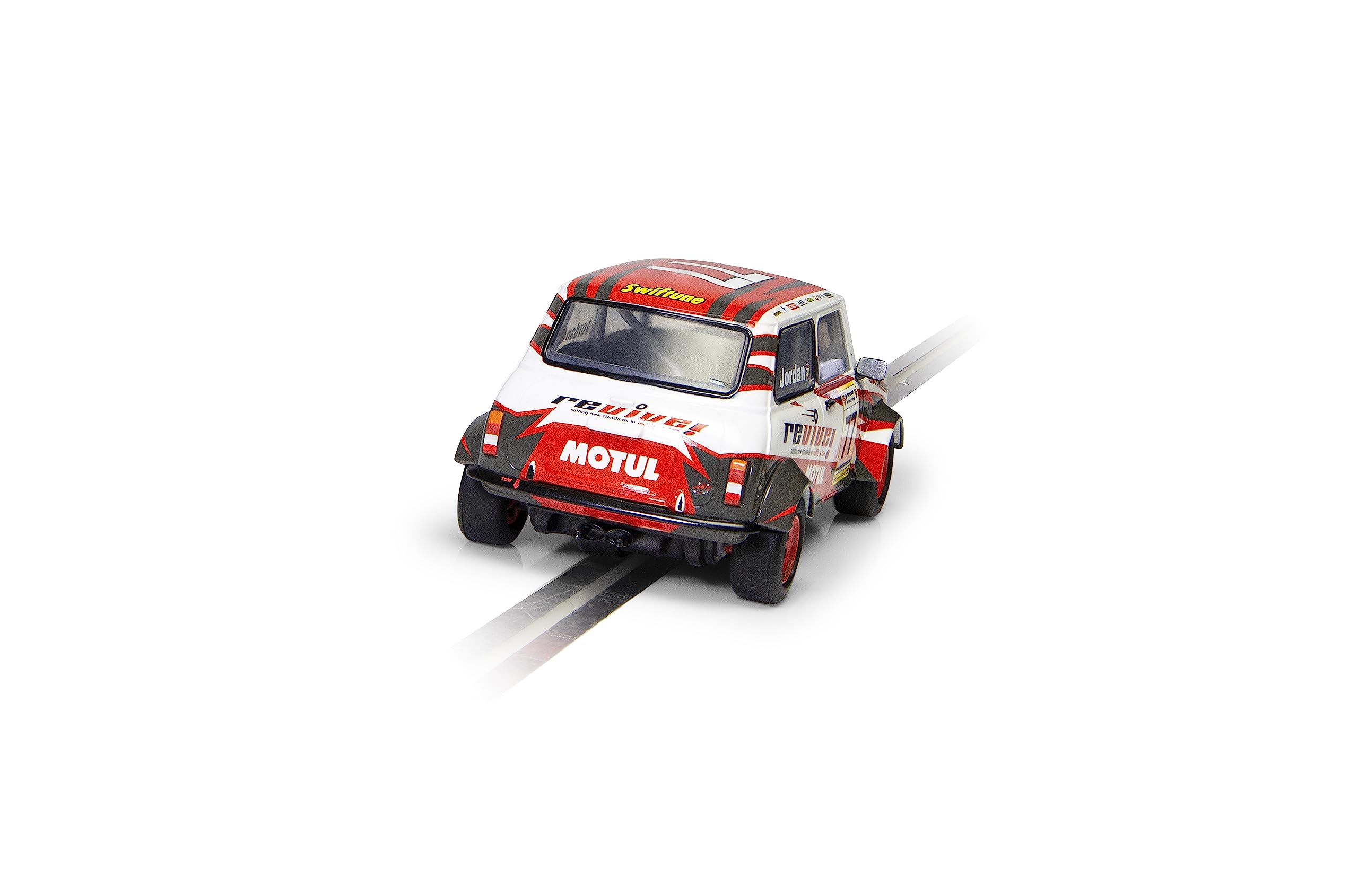 Amazon.com: Scalextric Mini Miglia #77 JRT Racing Team Andrew