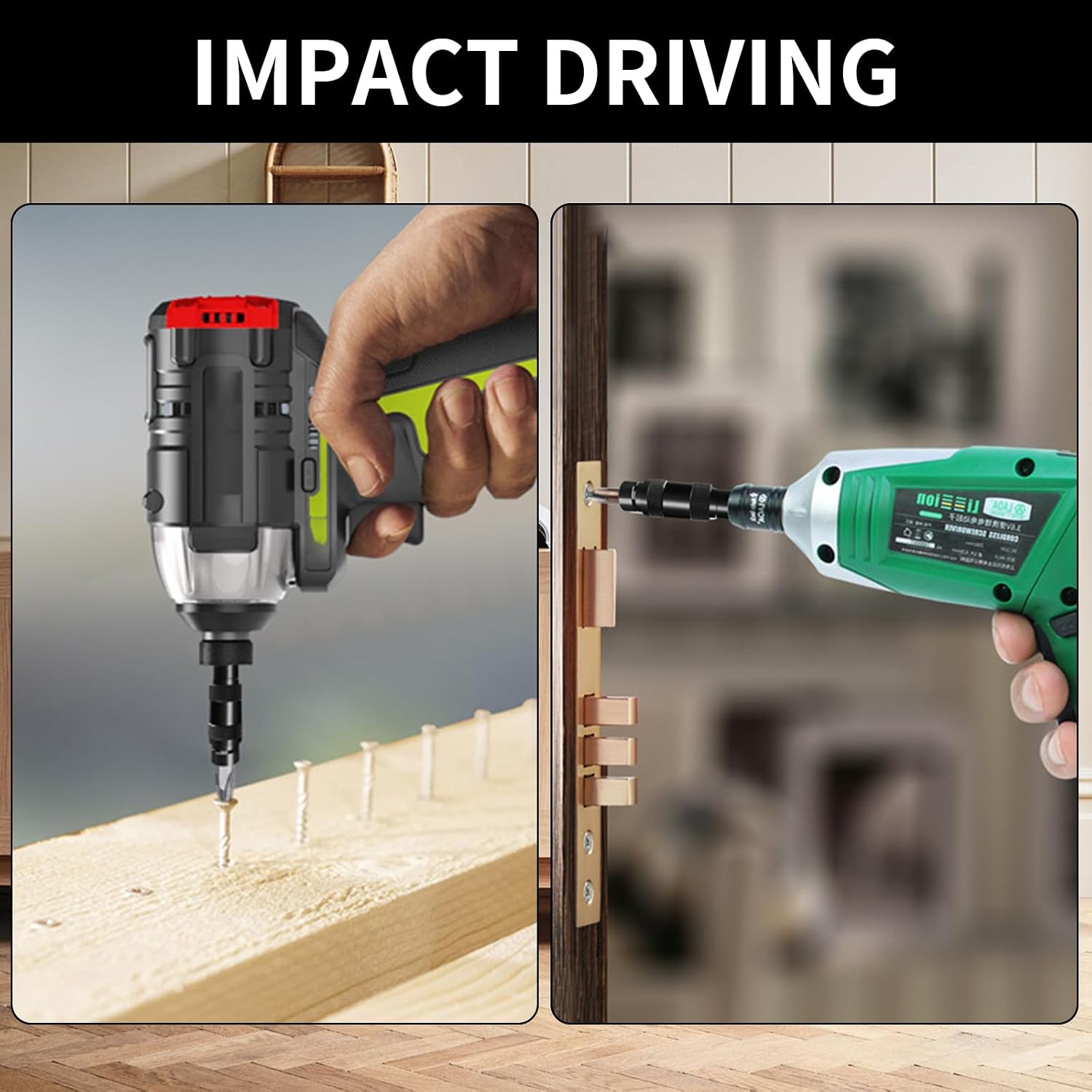 2 Pieces Magnetic Bit Holder 1/4 Inch, 92 mm+144 mm Magnetic Rotate Bit Holder, Magnetic Screwdriver Bit, 20° Swivel Mode for Narrow Spaces, Furniture and Drywall