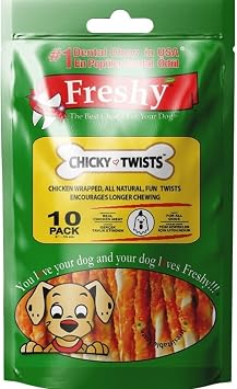 Freshy Chicken Coated Auger Rods 13 cm 10 Pieces