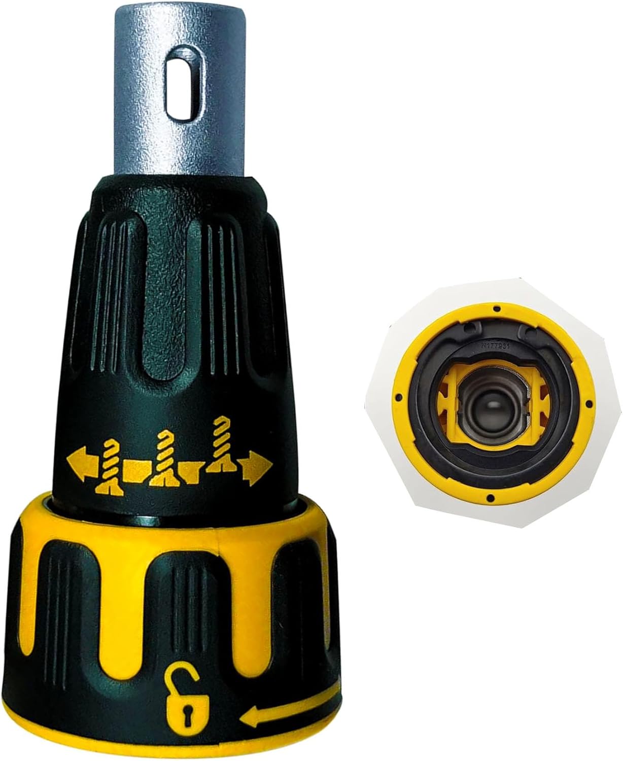 N435495 Brushless Drywall Screwgun Nose Cone Assembly Fits for Dewalt DCF620 DCF621 DCF620B DCF620D2 DCF620M2