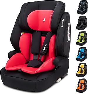 Osann Jazzi Isofix – Der sichere Kindersitz ab 1 Jahr (76–150 cm), mitwachsend mit Isofix & Top-Tether, Schutz & Geborgenheit auf jeder Fahrt - Coral